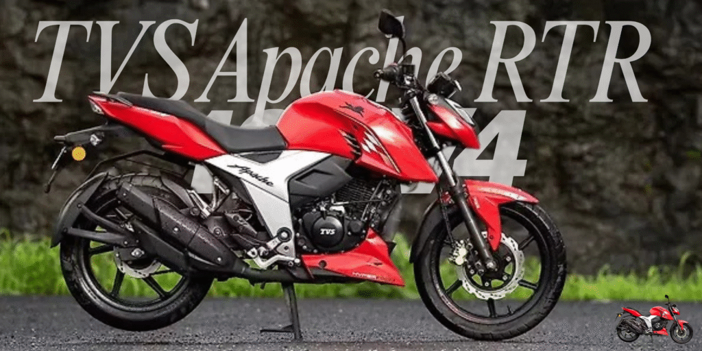 TVS Apache RTR 160 4V Full Details: 16.2 bhp, 14.8 Nm & Price ₹1,50,395