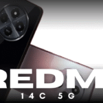 Redmi 14C 5G Starlight Blue offers Snapdragon 4 Gen 2 power, 120Hz smooth display, 5160mAh battery, and 50MP camera.