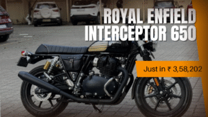 Royal Enfield Interceptor 650 with 648cc Engine, 6-Speed Gearbox, 23 kmpl Mileage at ₹3,58,202