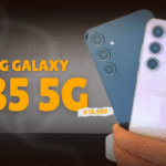Samsung Galaxy A35 5G Awesome Iceblue – 8GB RAM, 128GB Storage, 5000mAh, 25W Fast Charging