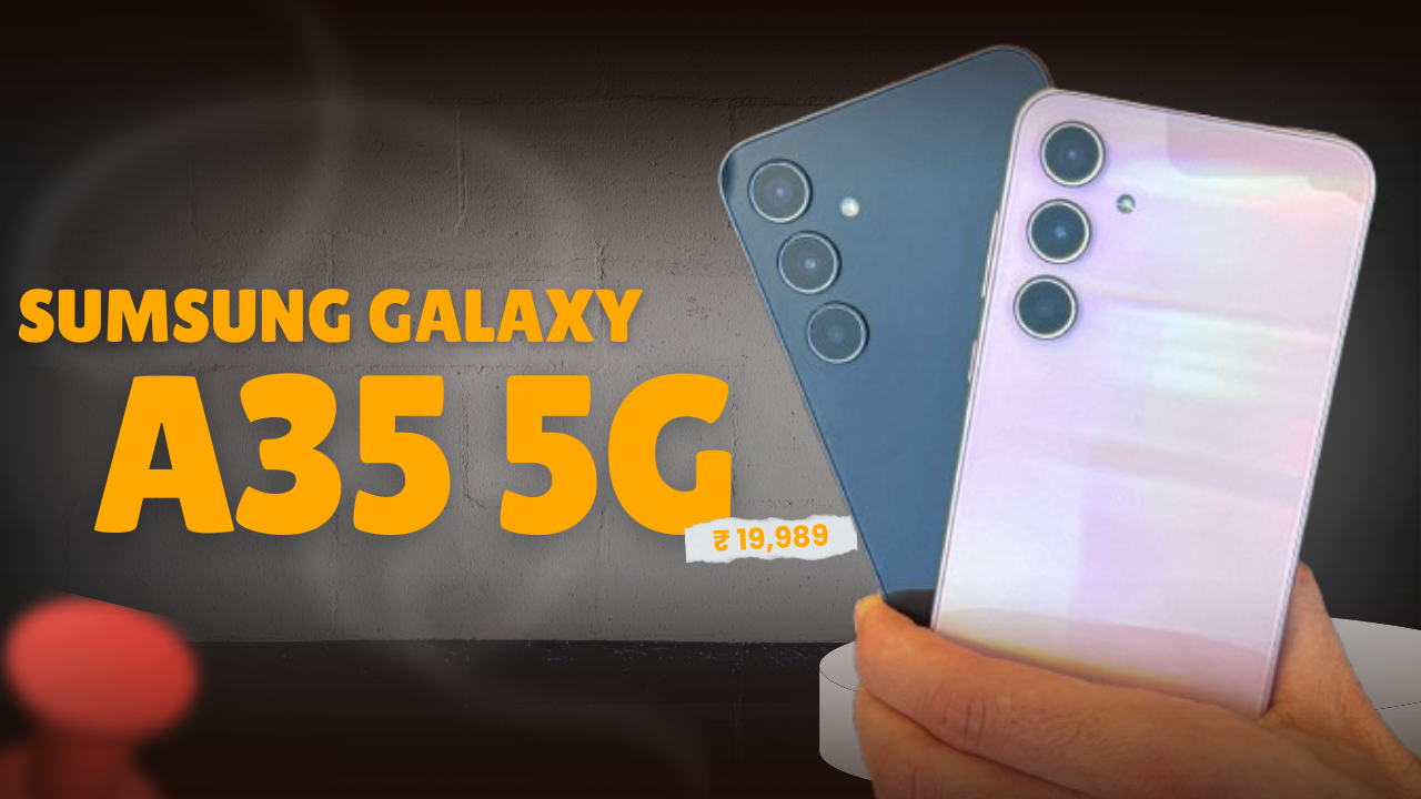Samsung Galaxy A35 5G Awesome Iceblue – 8GB RAM, 128GB Storage, 5000mAh, 25W Fast Charging
