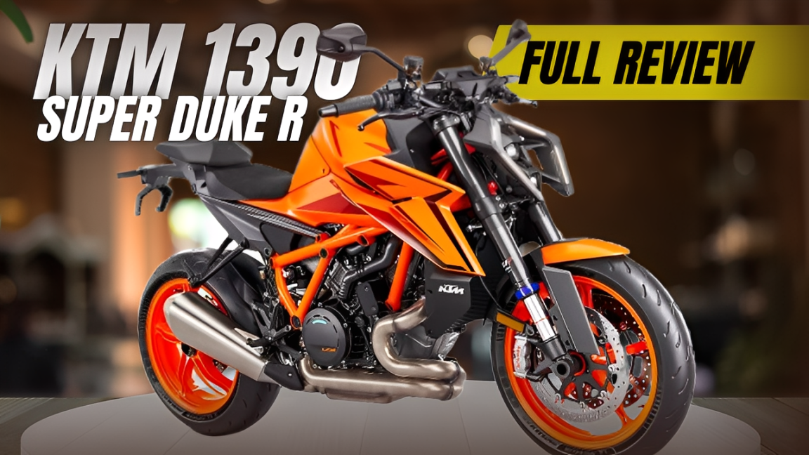 KTM 1390 Super Duke R – 1,350cc Beast, 16.9 kmpl, 6-Speed Manual, 17.5L Tank, in Just ₹27,53,891