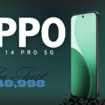 OPPO Reno14 Pro 5G Titanium Grey – 12GB RAM, 256GB Storage, 6000MAh battery, 3.25GHz Processor