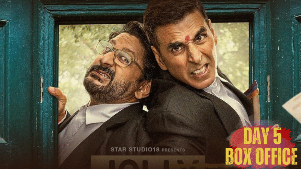 Jolly LLB 3 Box Office Collection day 5 (Tuesday): akshay kumar movie Box Office Figures and Trends”