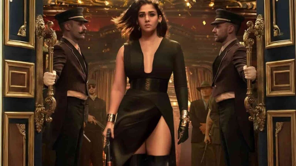 Nayanthara’s debut look as Ganga in Yash’s Toxic blends elegance with menace, leaving Vignesh Shivan admiring his wife’s presence.