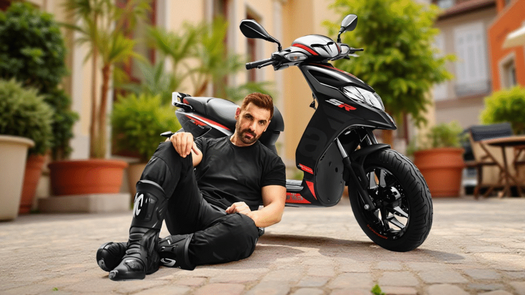 Aprilia SR 175 delivers 13.08 bhp of power, a thrilling 95 km/h top speed, and around 40 kmpl mileage, all starting at just ₹1,21,721.